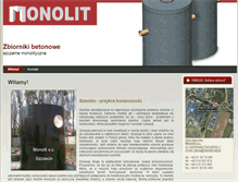 Tablet Screenshot of blog.monolit.net.pl